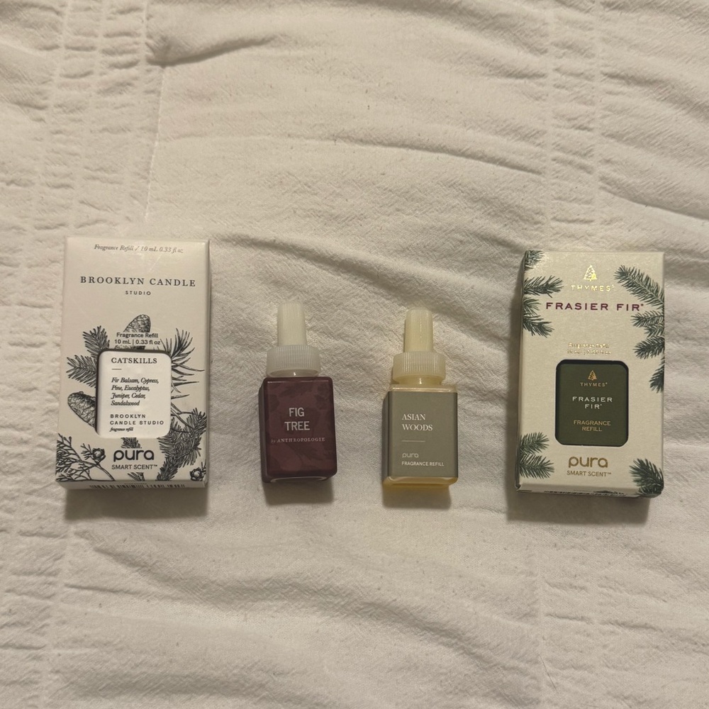 Pura 4 Pack! Asian Woods, Frasier Fir, Catskills, and Fig Tree